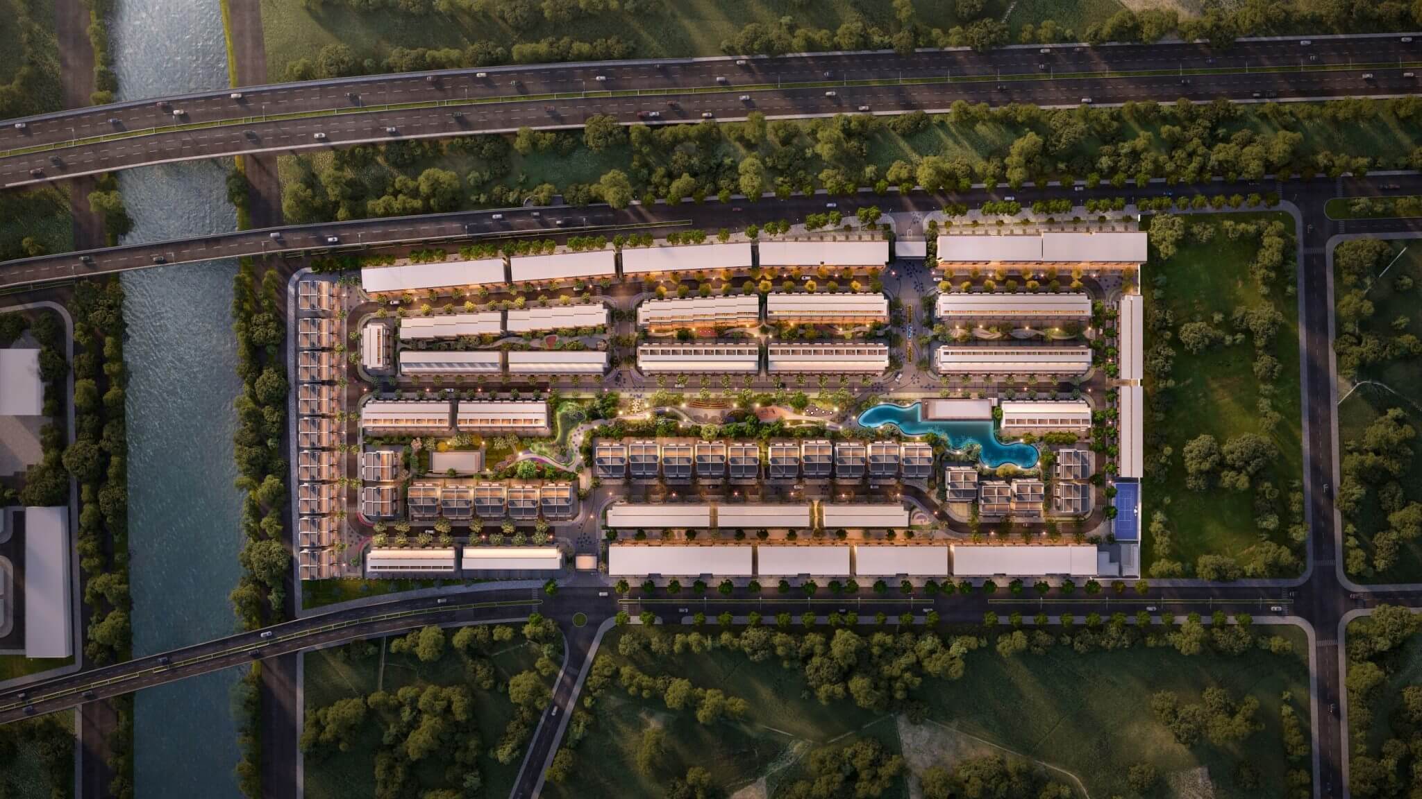 Mặt bằng dự án Senturia An Phú quận 2 By Tiến Phước Group